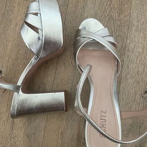 Schutz Keefa Platform silver